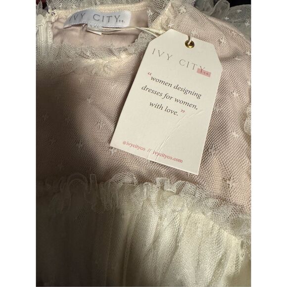 Ivy city co whimsical dress size XXL maxi tulle bridal - NWT - Picture 3 of 8